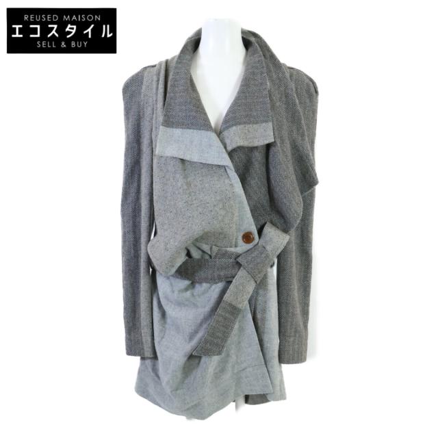 VivienneWestwoodRedLabel ヴィヴィアンウエストウッドレッドレーベル コート 38 グレー レディース