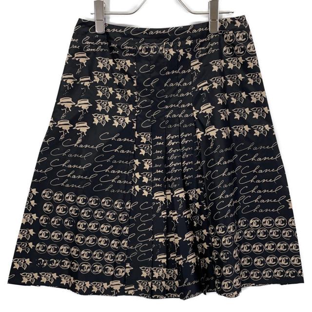 CHANEL シャネル スカート 36 ブラック レディース