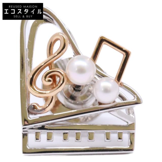 MIKIMOTO ミキモト ブローチ シルバー/ゴールド レディースの MIKIMOTO ミキモト ブローチ シルバー/ゴールド レディースの