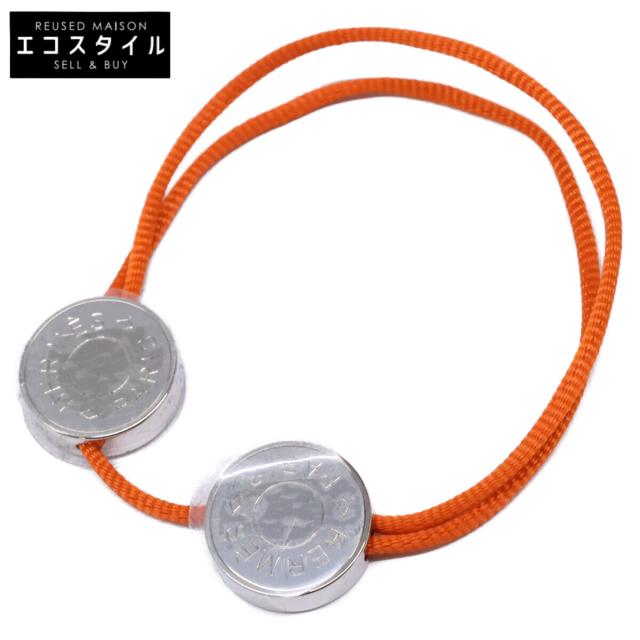 HERMES エルメス ブレスレット オレンジ レディース