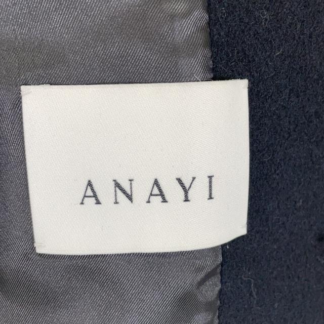 ANAYI アナイ コート 38 ブラック レディース_4