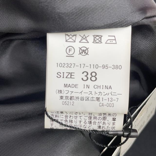 ANAYI アナイ コート 38 ブラック レディース_5