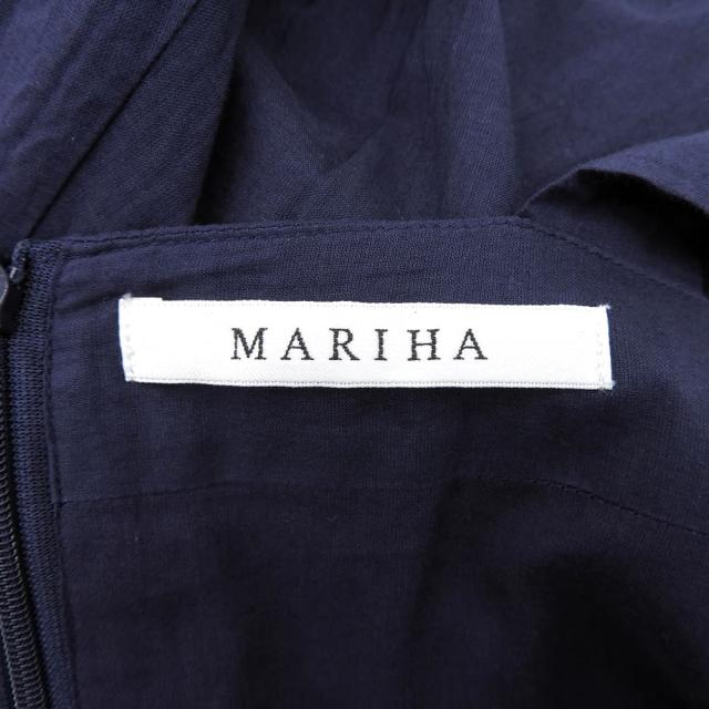 MARIHA マリハ ワンピース 38 ネイビー レディース_3