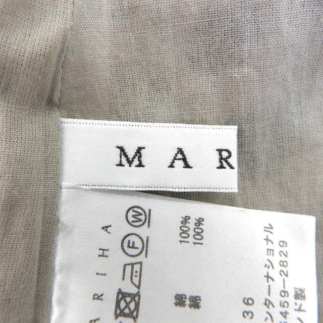 MARIHA マリハ ワンピース 36 グレー系/ブラック レディース_3