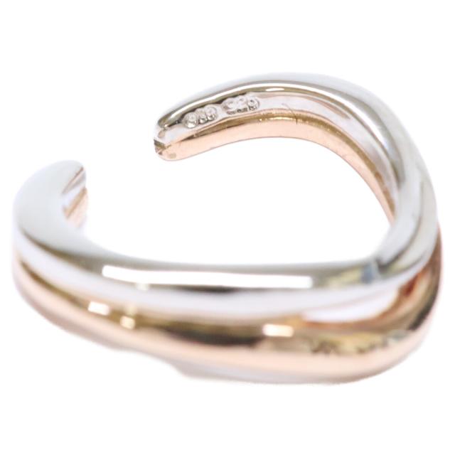 ete エテ イヤリング SV925＋ミストピンクゴールド/プラチナコーティング レディース