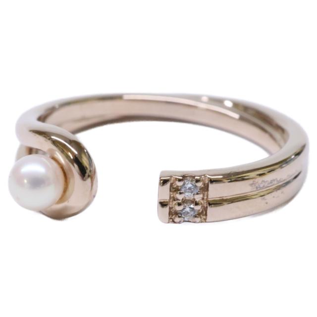 ete エテ イヤリング SV925＋ミストピンクゴールド/プラチナコーティング レディース