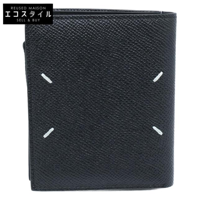 Maison Margiela メゾンマルジェラ 二つ折り財布（小銭入れあり） ブラック メンズ