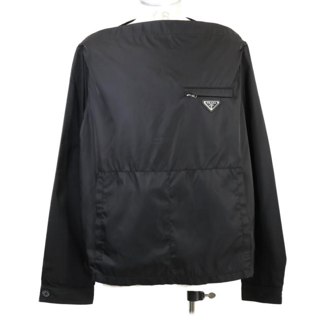 PRADA プラダ トップス 48 ブラック メンズ_1