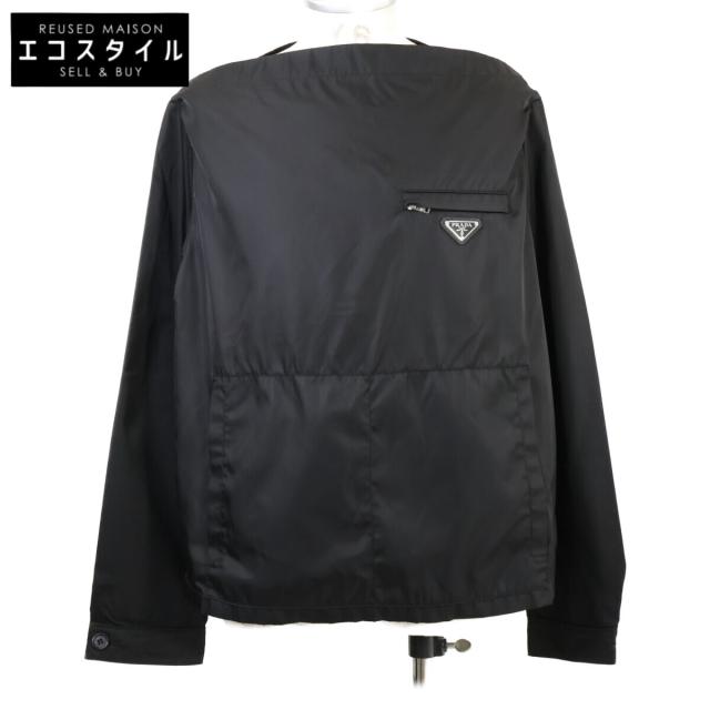 PRADA プラダ トップス 48 ブラック メンズ