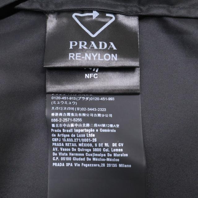 PRADA プラダ トップス 48 ブラック メンズ_5