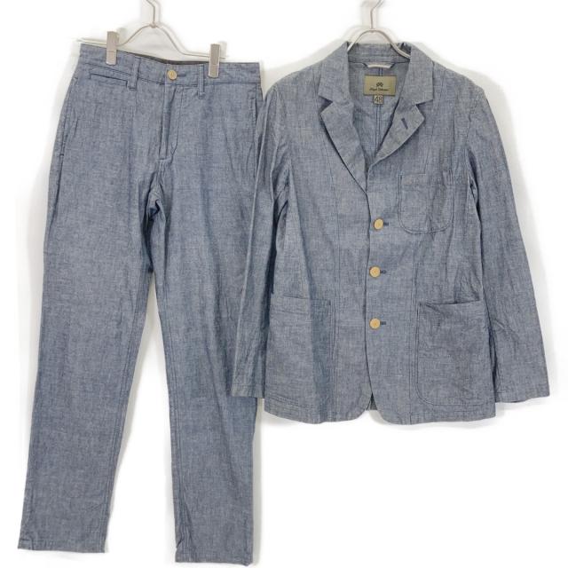 NIGEL CABOURN ナイジェルケーボン スーツ セットアップ 48 ネイビー メンズ_1