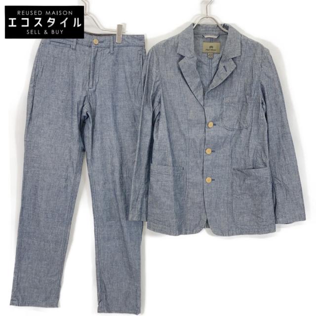 NIGEL CABOURN ナイジェルケーボン スーツ セットアップ 48 ネイビー メンズ