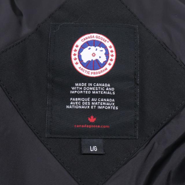CANADA GOOSE カナダグース ジャケット L/G ブラック メンズ_4