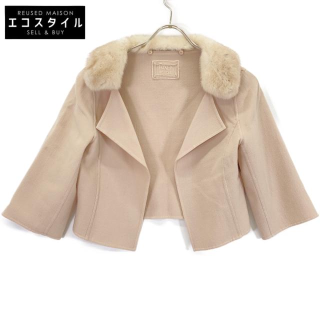 FOXEY BOUTIQUE フォクシーブティック ジャケット 38 ベージュ レディース