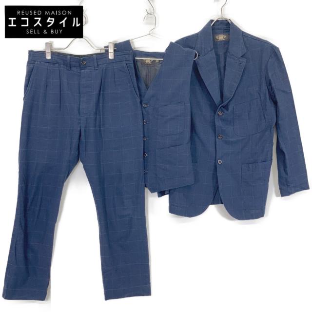 RRL ダブルアールエル スーツ セットアップ M 32×30 ネイビー メンズ 
