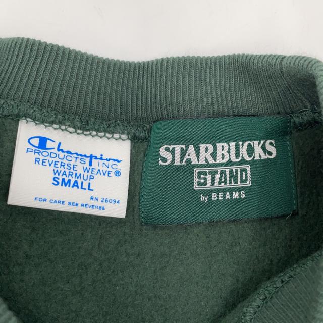 Champion チャンピオン トップス SMALL グリーン メンズ_3