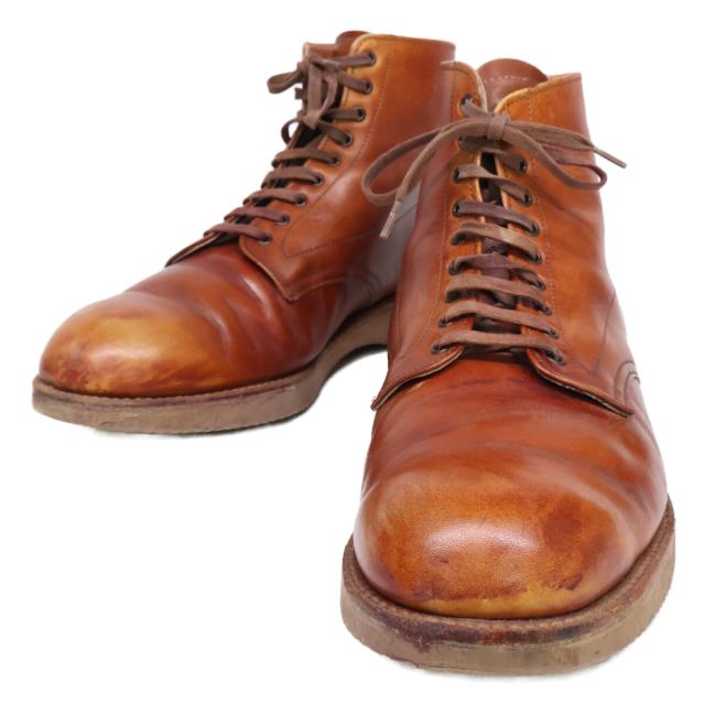 Alden オールデン シューズ US9D ブラウン メンズ