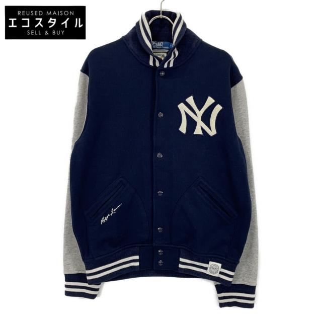 POLO RALPH LAUREN ポロ ラルフローレン ジャケット M ネイビー×グレー 