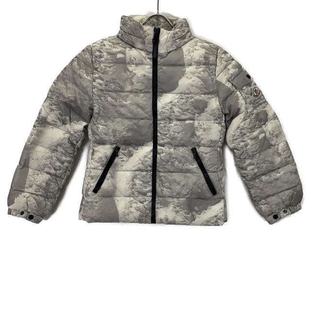 MONCLER モンクレール ジャケット 8Y グレー/ホワイト キッズ_1