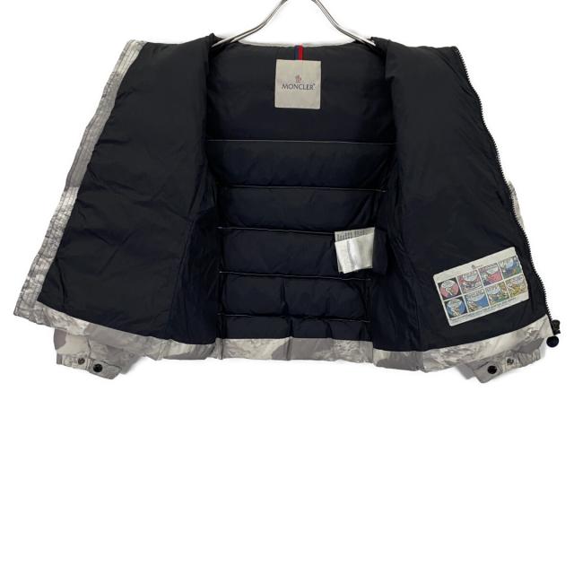 MONCLER モンクレール ジャケット 8Y グレー/ホワイト キッズ_3