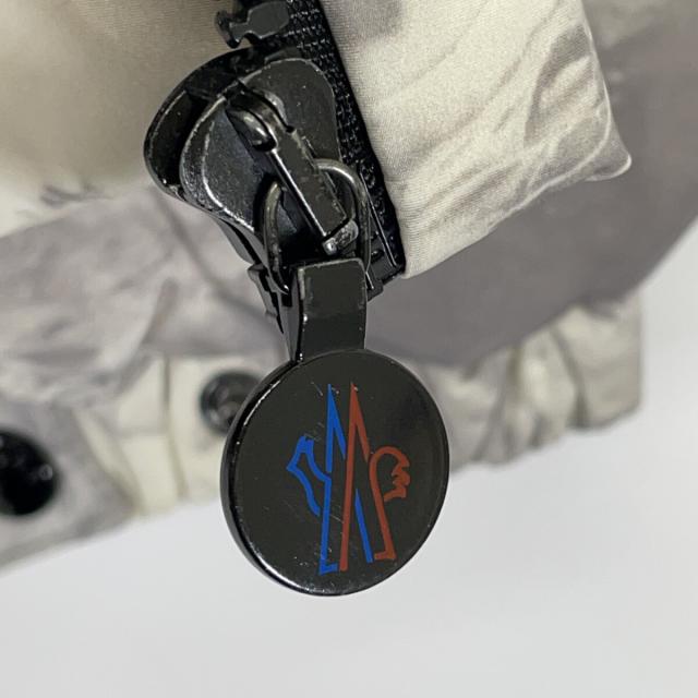 MONCLER モンクレール ジャケット 8Y グレー/ホワイト キッズ_8
