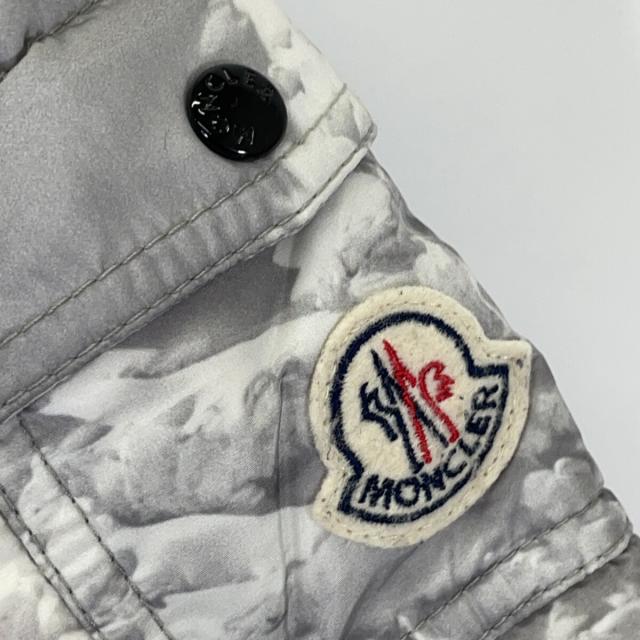 MONCLER モンクレール ジャケット 8Y グレー/ホワイト キッズ_9
