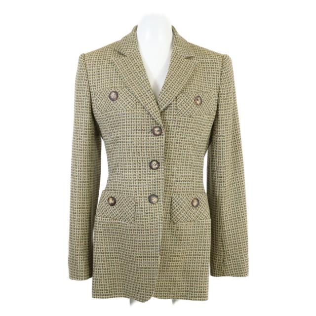 HERMES エルメス ジャケット 36 グリーン レディース_1