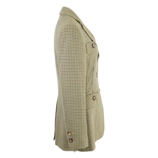 HERMES エルメス ジャケット 36 グリーン レディース_4