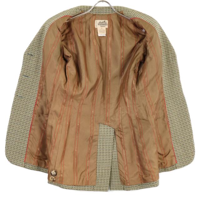 HERMES エルメス ジャケット 36 グリーン レディース_5