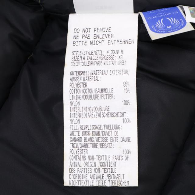 CANADA GOOSE カナダグース ベスト XS カーキ メンズ_6