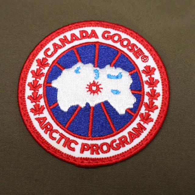 CANADA GOOSE カナダグース ベスト XS カーキ メンズ_7