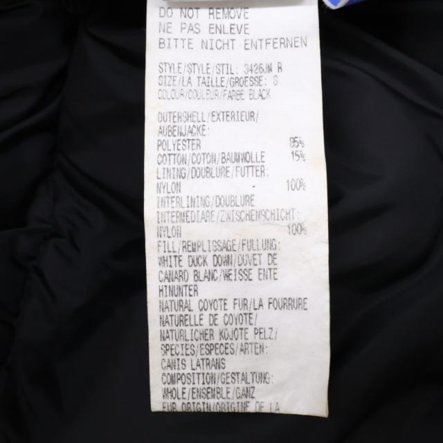 CANADA GOOSE カナダグース ジャケット S ブラック メンズ_6