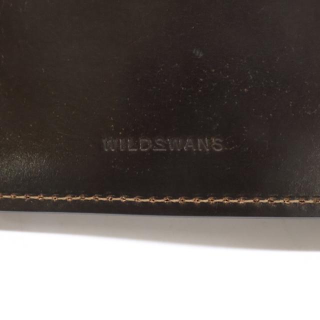 WILDSWANS ワイルドスワンズ 二つ折り財布（小銭入れあり） - ダークコニャック メンズ_7