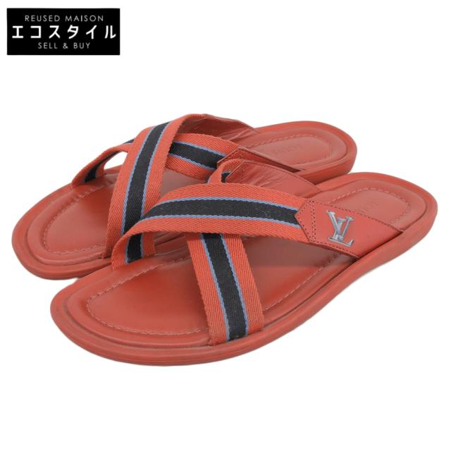 LOUIS VUITTON ルイヴィトン シューズ 6 レッド メンズ