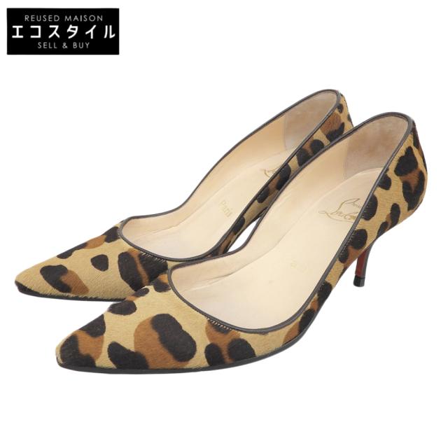 CHRISTIAN LOUBOUTIN クリスチャンルブタン シューズ 36 ブラウン系 レディース