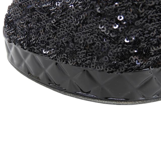 CHANEL シャネル シューズ 38C ブラック レディース_3