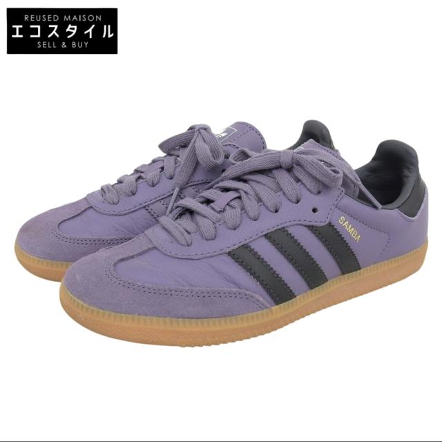 adidas アディダス シューズ 6 1/2(US) バイオレット レディース