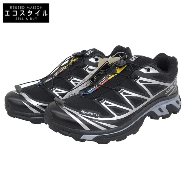 SALOMON サロモン シューズ 9(UK) ブラック メンズ