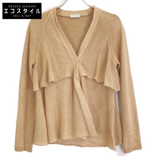 BRUNELLO CUCINELLI ブルネロクチネリ トップス S ブラウン レディース