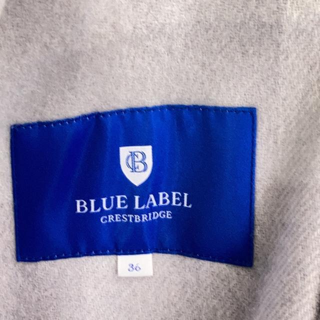 BLUE LABEL CRESTBRIDGE ブルーレーベルクレストブリッジ コート 36 ライトグレー系 レディース_4