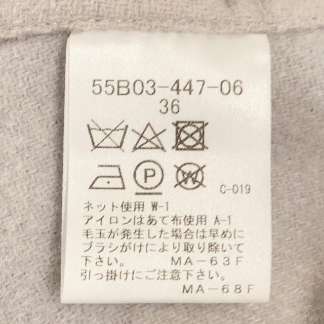 BLUE LABEL CRESTBRIDGE ブルーレーベルクレストブリッジ コート 36 ライトグレー系 レディース_5