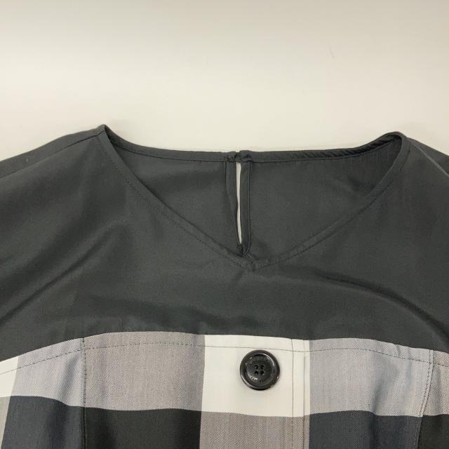 BLUE LABEL CRESTBRIDGE ブルーレーベルクレストブリッジ ワンピース 36 グレー レディース_5