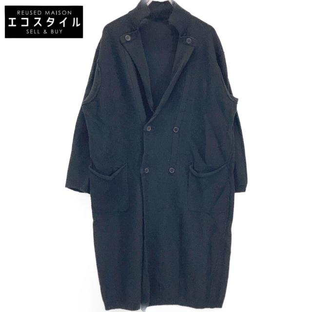 Yohji Yamamoto POUR HOMME ヨウジヤマモトプールオム コート 3 ブラック メンズ