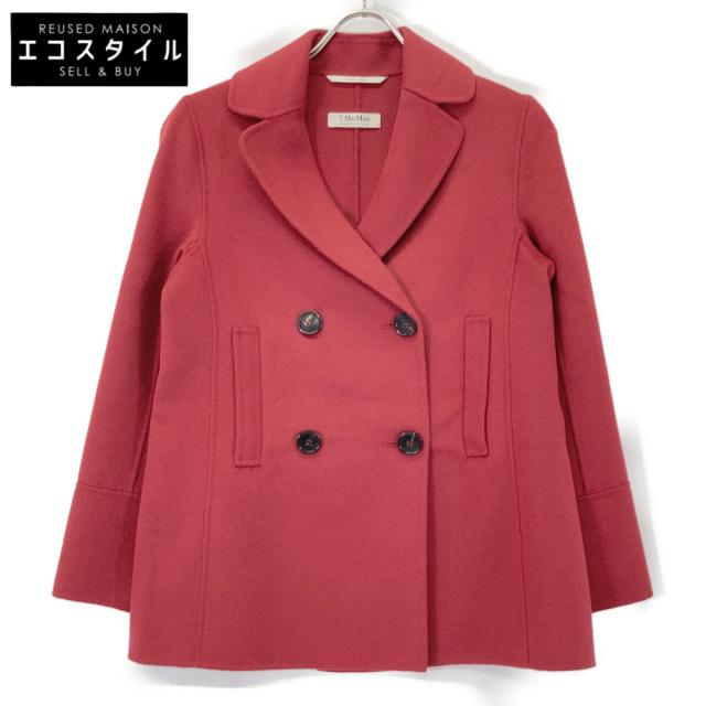 S MaxMara エスマックスマーラ ジャケット 36 レッド レディース
