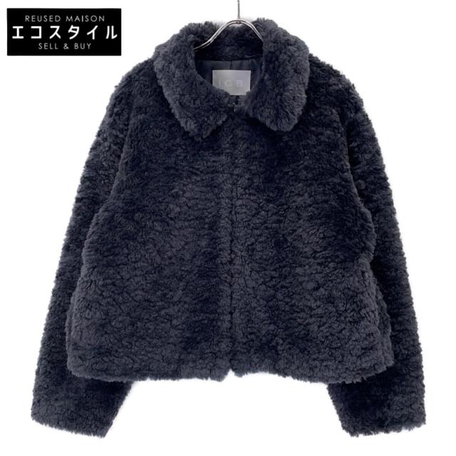 ICB アイシービー ジャケット 44 グレー レディース