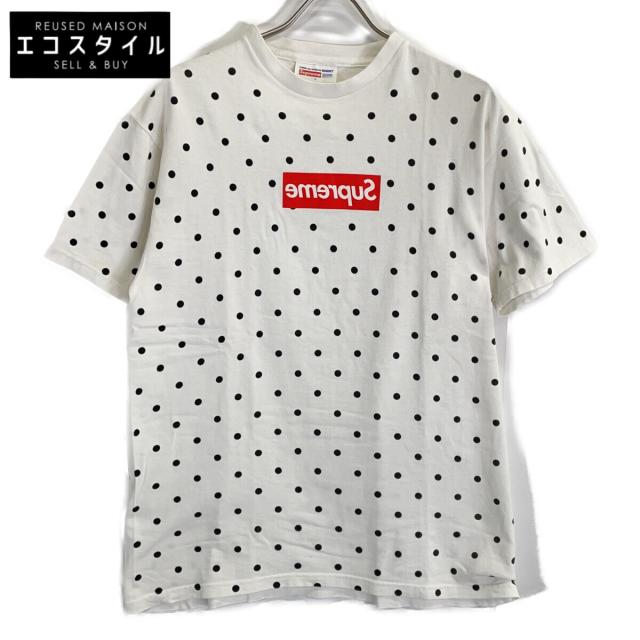 Supreme シュプリーム トップス L ホワイト メンズ