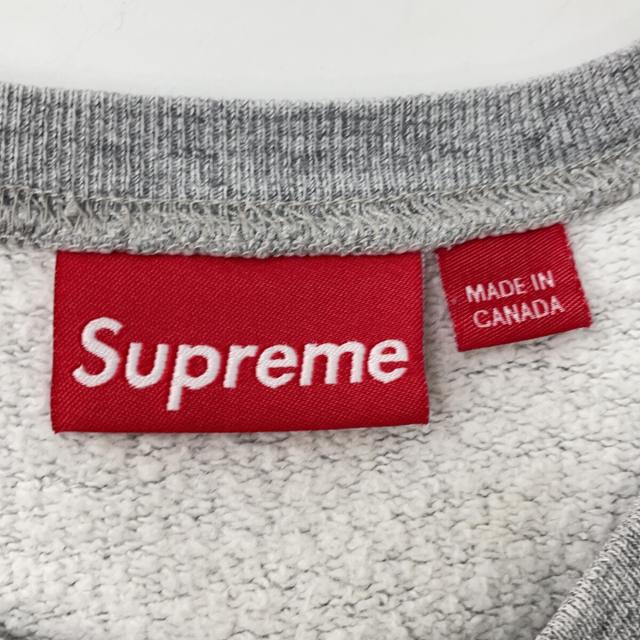 Supreme シュプリーム トップス M グレー メンズ_3