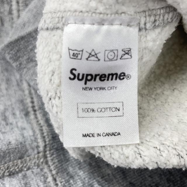 Supreme シュプリーム トップス M グレー メンズ_4
