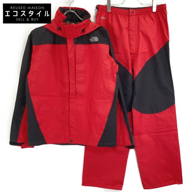 THE NORTH FACE ノースフェイス スーツ セットアップ L レッド メンズ