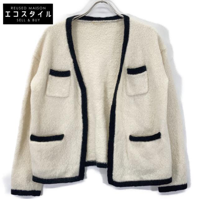 LAppartement アパルトモン トップス ホワイト×ブラック レディース